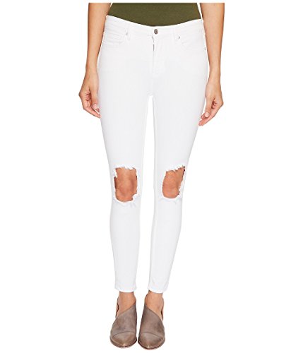 Free People Women's Jeans Busted Skinny In White White
